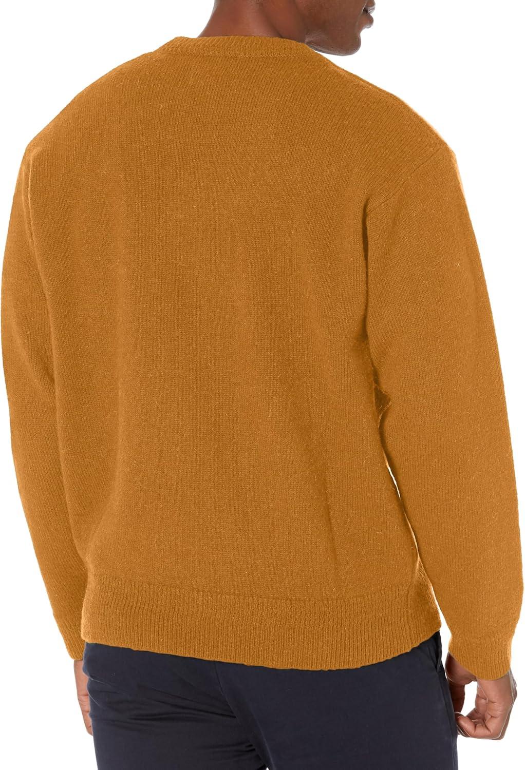 image:imagePendleton Mens Shetland Wool CrewDeep Gold