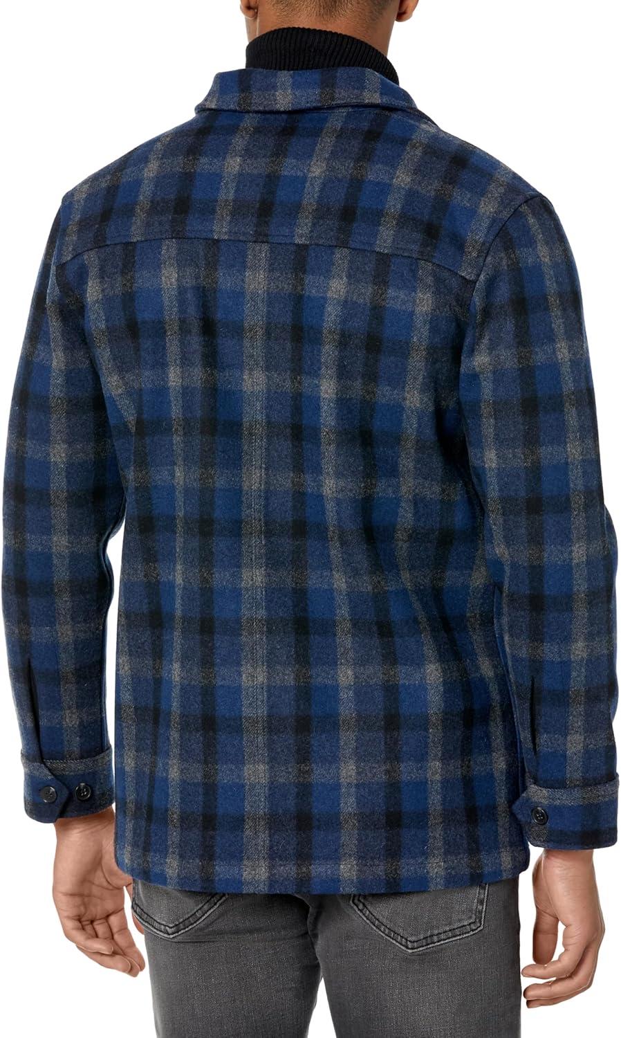 image:imagePendleton mens Lawson Wool CoatNavy Multi Ombre