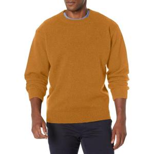 Pendleton Mens Shetland Wool Crew(Deep Gold)