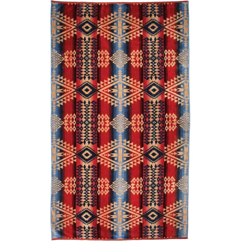 image:imagePendleton Oversized Jacquard Spa Towels 40 x 70 inches Bath Towels 100 Cotton Soft and Quick Dry for The Beach Hot Tub Pool  Highland Peak AquaCanyonlands Desert Sky