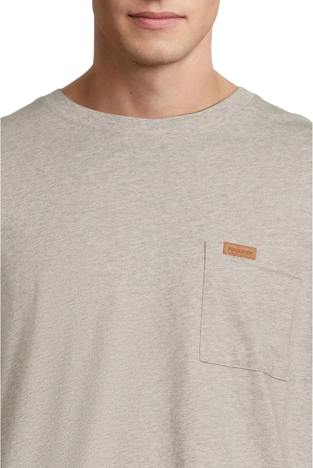 image:imagePendleton Mens Deschutes Tee Long SleeveHeather Grey
