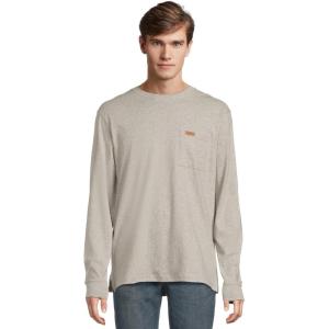 Pendleton Mens Deschutes Tee Long Sleeve(Heather Grey)