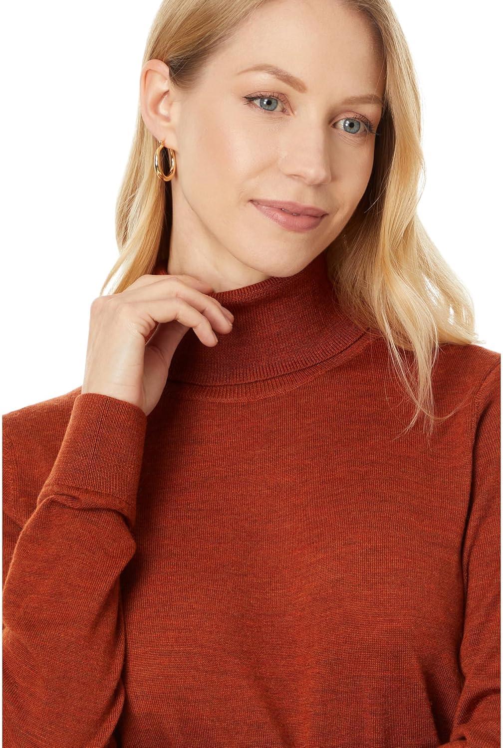 image:imagePendleton Womens Merino Turtleneck Arabian Spice Heather XS