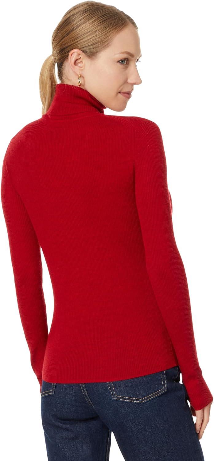 image:imagePendleton Womens Rib Merino TurtleneckEmboldened Red