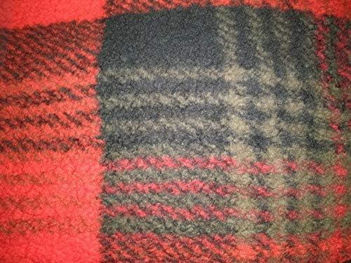 image:imagePendleton Home Collection Red Plaid Sherpa to Fleece ReversibleThrow Blanket 50 x 70