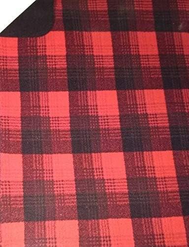 image:imagePendleton Home Collection Red Plaid Sherpa to Fleece ReversibleThrow Blanket 50 x 70