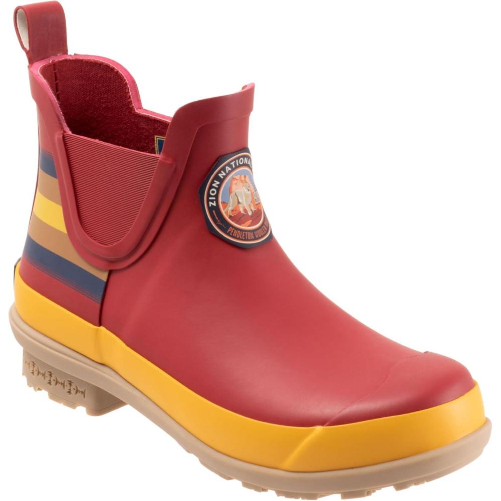 image:imagePendleton Womens Zion National Park Chelsea Rain BootsRed Zion National Park
