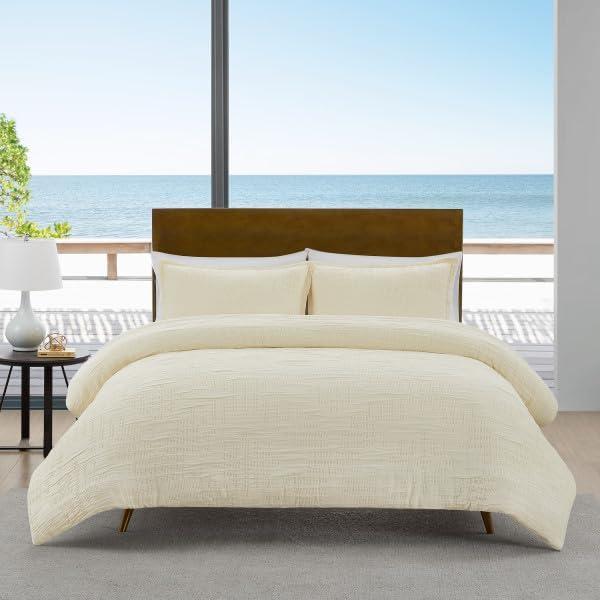 image:imagePendleton Aurora Twin Comforter Set Stripe Luxury Cotton Bedding Holiday Bedroom Decor with Pillow Sham Breathable Plush Soft Comfortable Quilt Sets for Dorm Room Essentials Tan MultiIvory Cream