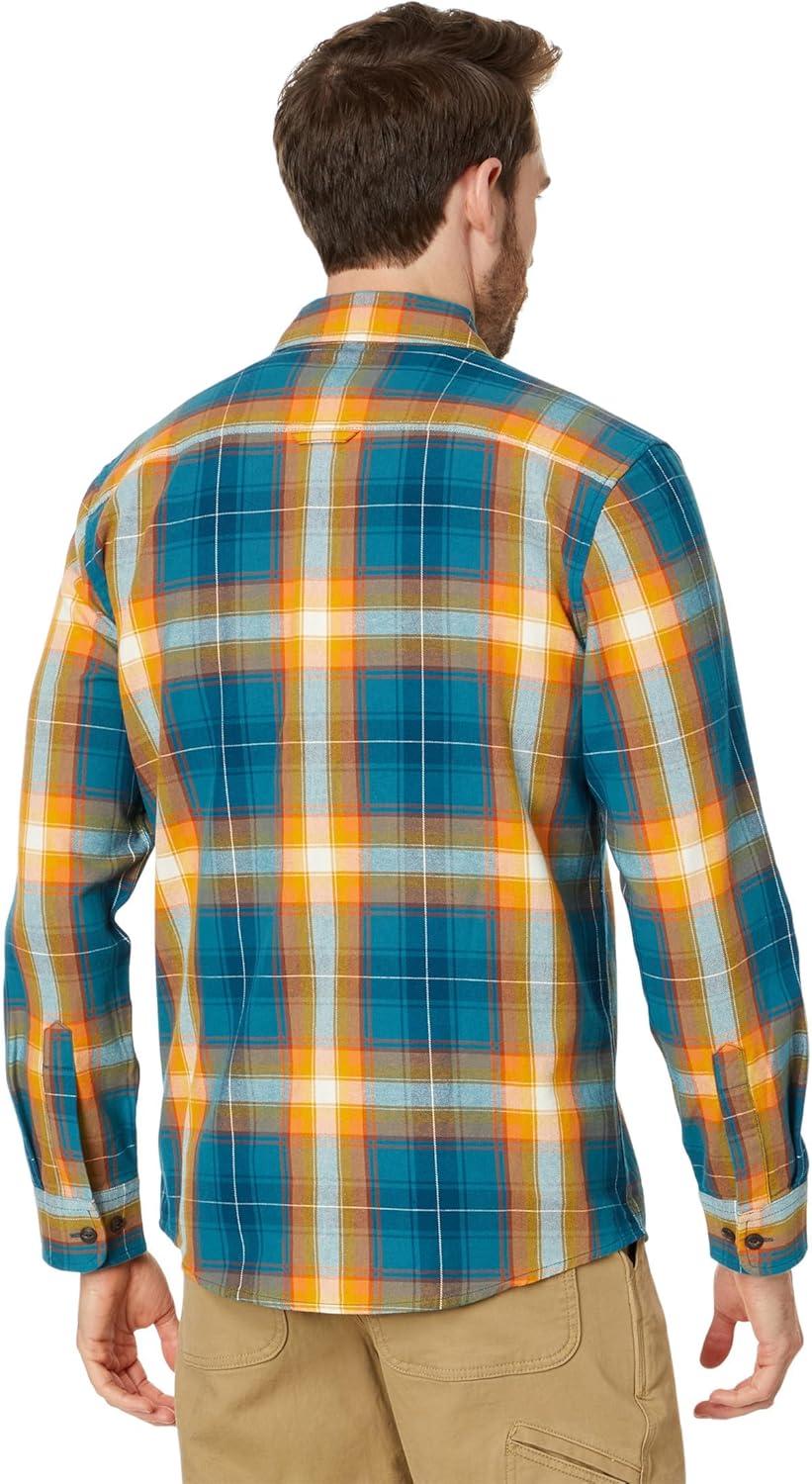 image:imagePendleton Mens Long Sleeve Beach Shack ShirtAegeanCitrus Plaid