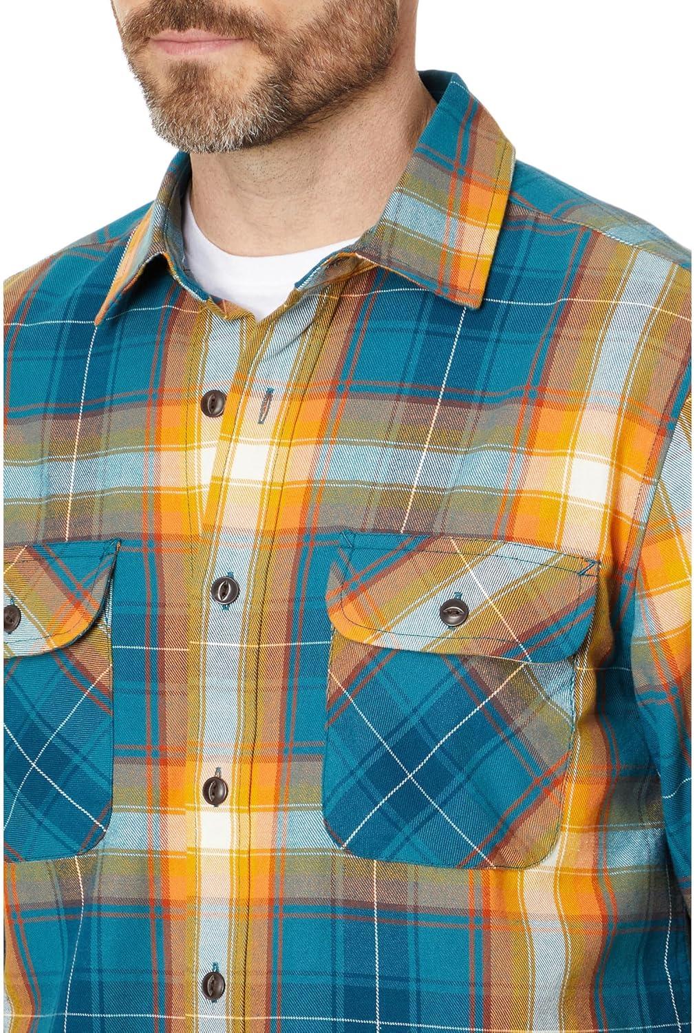 image:imagePendleton Mens Long Sleeve Beach Shack ShirtAegeanCitrus Plaid