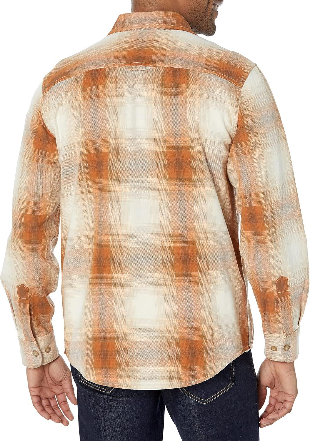 image:imagePendleton Mens Long Sleeve Beach Shack ShirtIvoryCopperRust Ombre