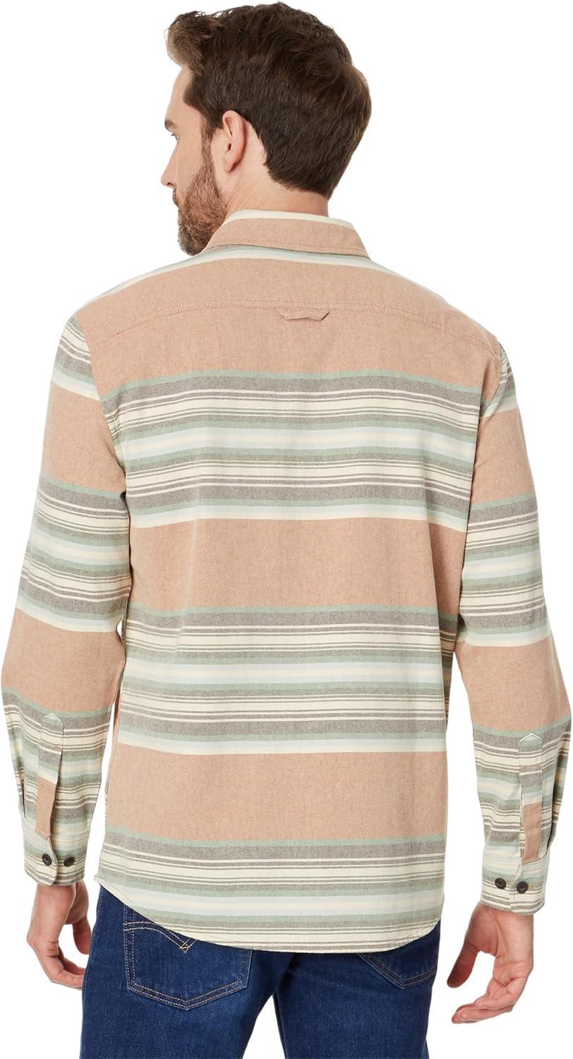 image:imagePendleton Mens Long Sleeve Beach Shack ShirtMocha Stripe