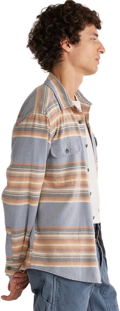 image:imagePendleton Mens Long Sleeve Beach Shack ShirtSoft Indigo Stripe