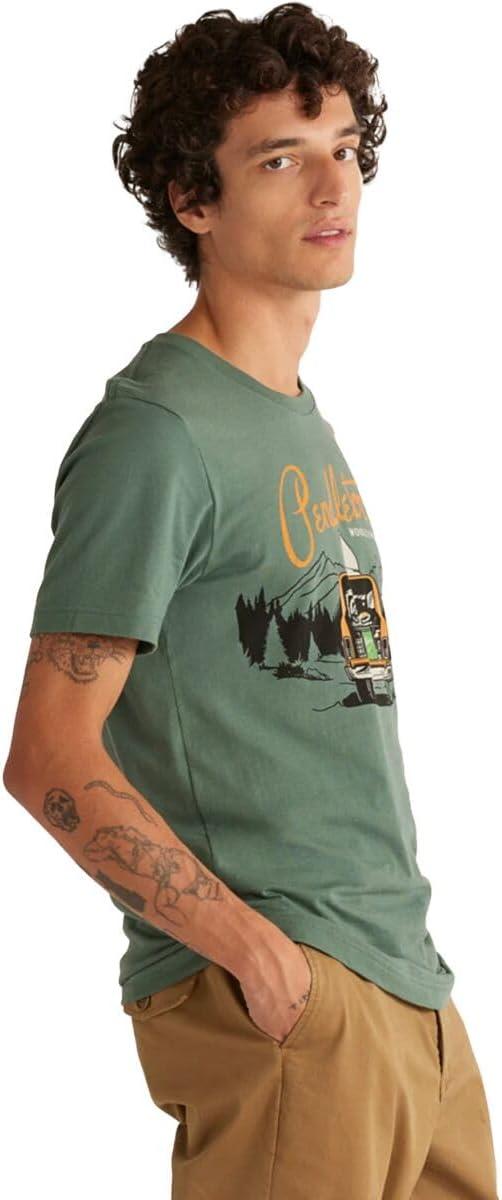 image:imagePendleton Mens Pendleton Camper Graphic TShirtPine Orange