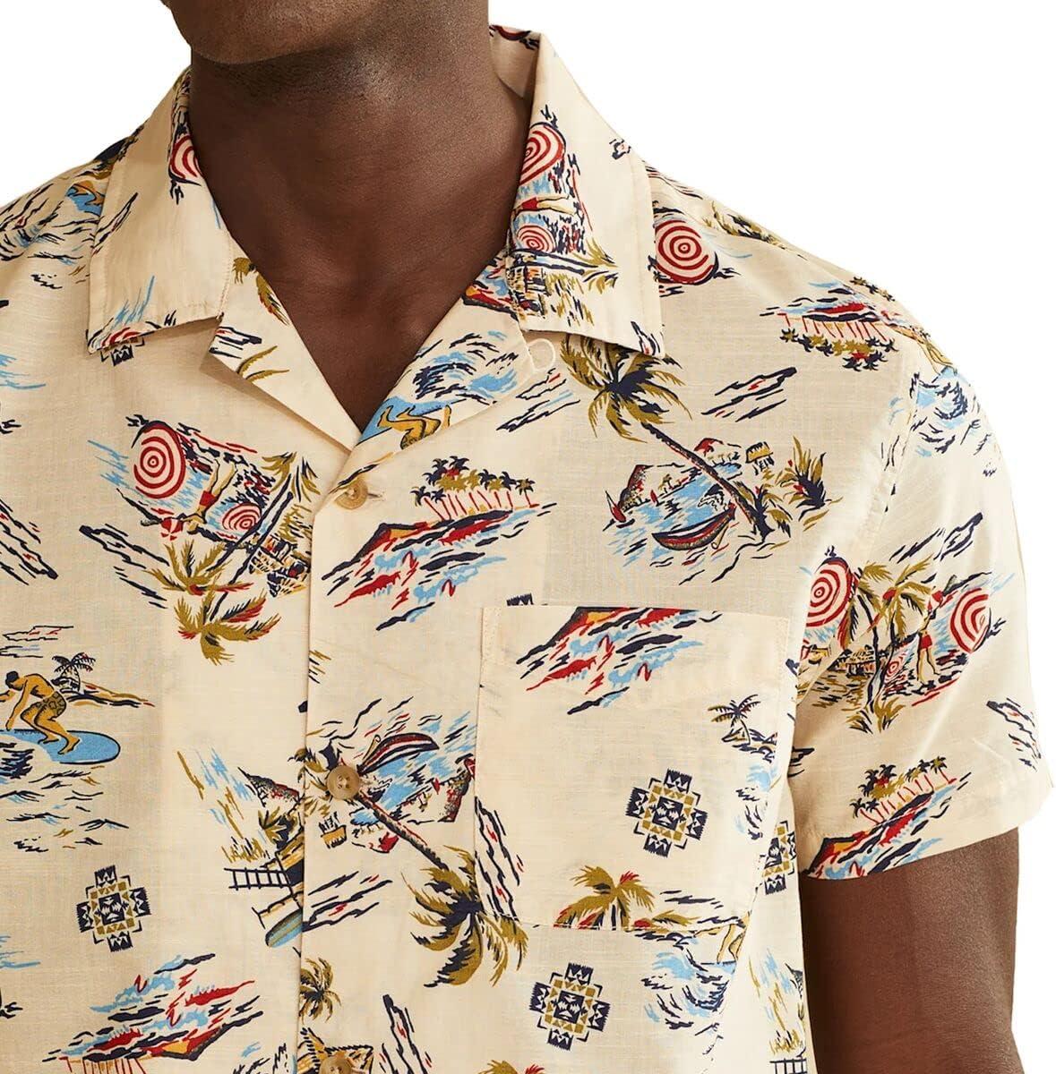 image:imagePendleton Mens Short Sleeve Aloha ShirtSand Palms