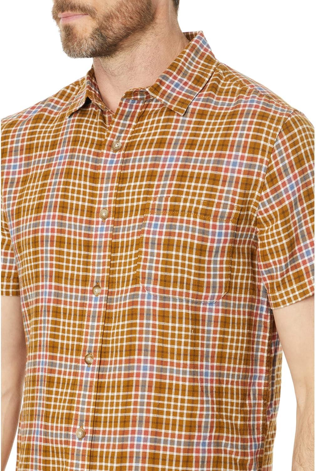 image:imagePendleton Mens Short Sleeve Dawson ShirtBronzeRedBlue Plaid