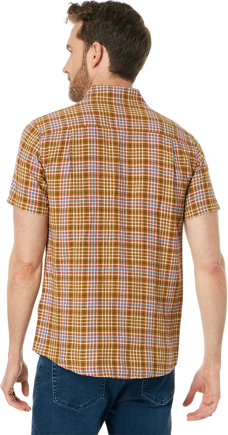 image:imagePendleton Mens Short Sleeve Dawson ShirtBronzeRedBlue Plaid