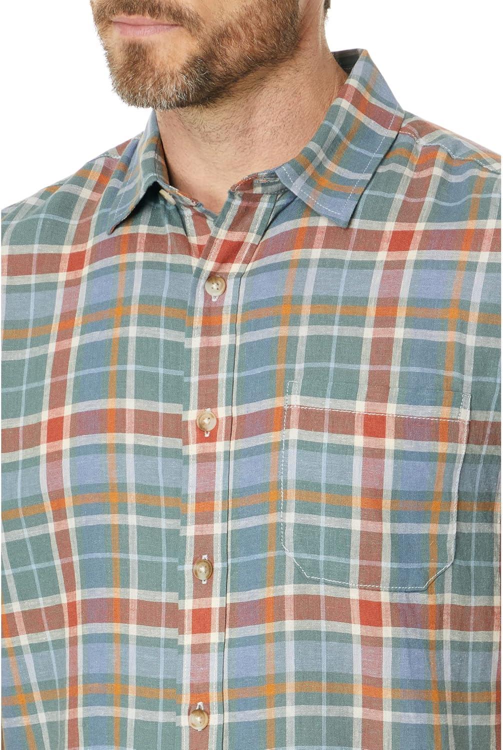 image:imagePendleton Mens Short Sleeve Dawson ShirtGreenBlueRed Plaid
