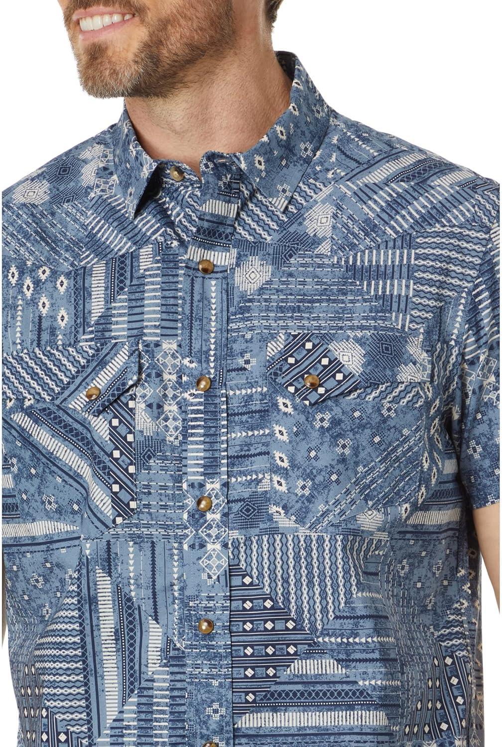 image:imagePendleton Mens Short Sleeve Laramie ShirtBlue Bandana