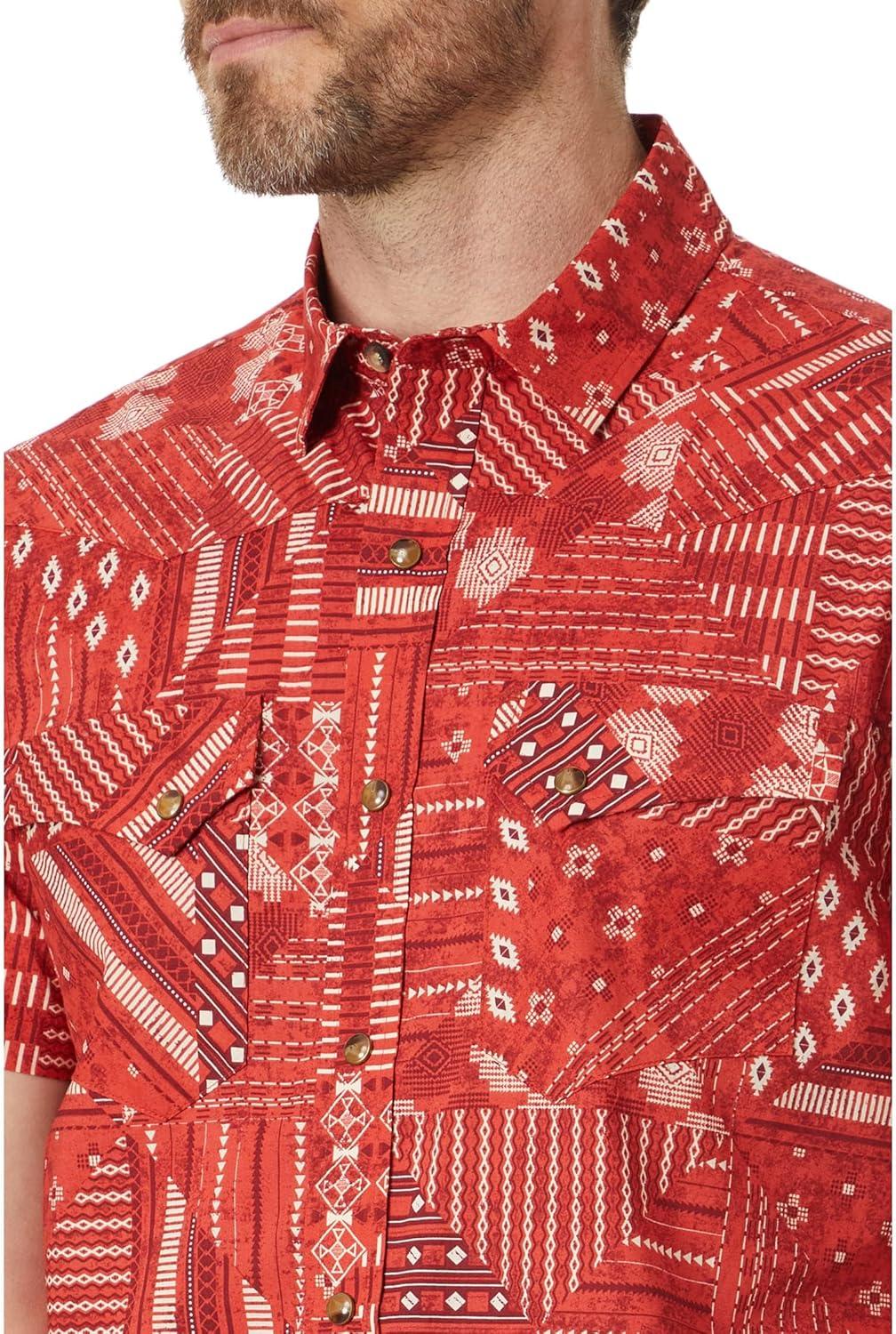 image:imagePendleton Mens Short Sleeve Laramie ShirtRed Bandana