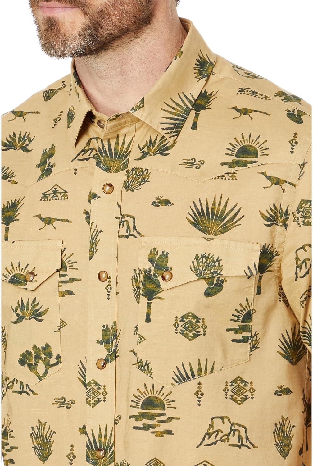 image:imagePendleton Mens Short Sleeve Laramie ShirtYuca Valley Tan