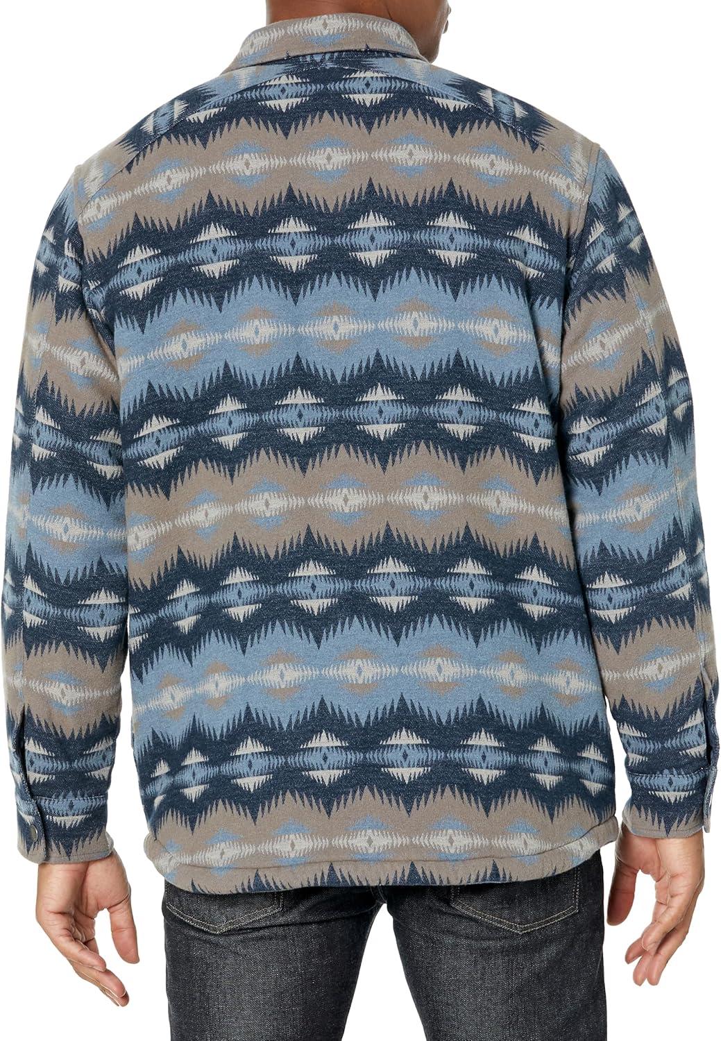 image:imagePendleton mens Sherpa Lined Shirt JacketTye River Blue