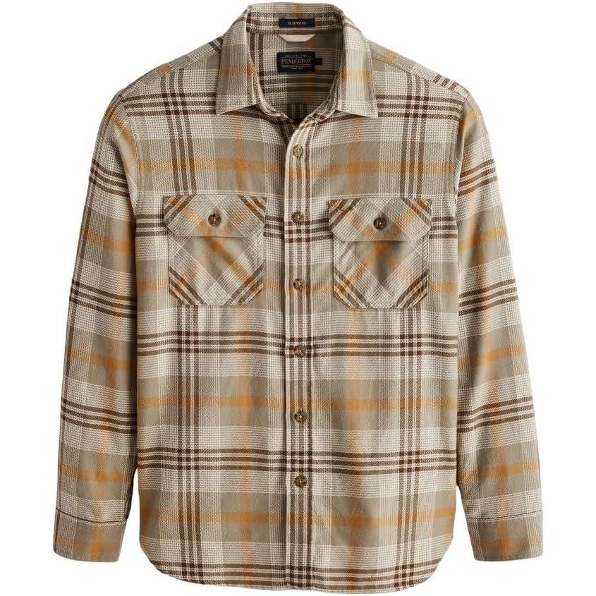image:imagePendleton Mens ClassicTanBrownGrey Plaid