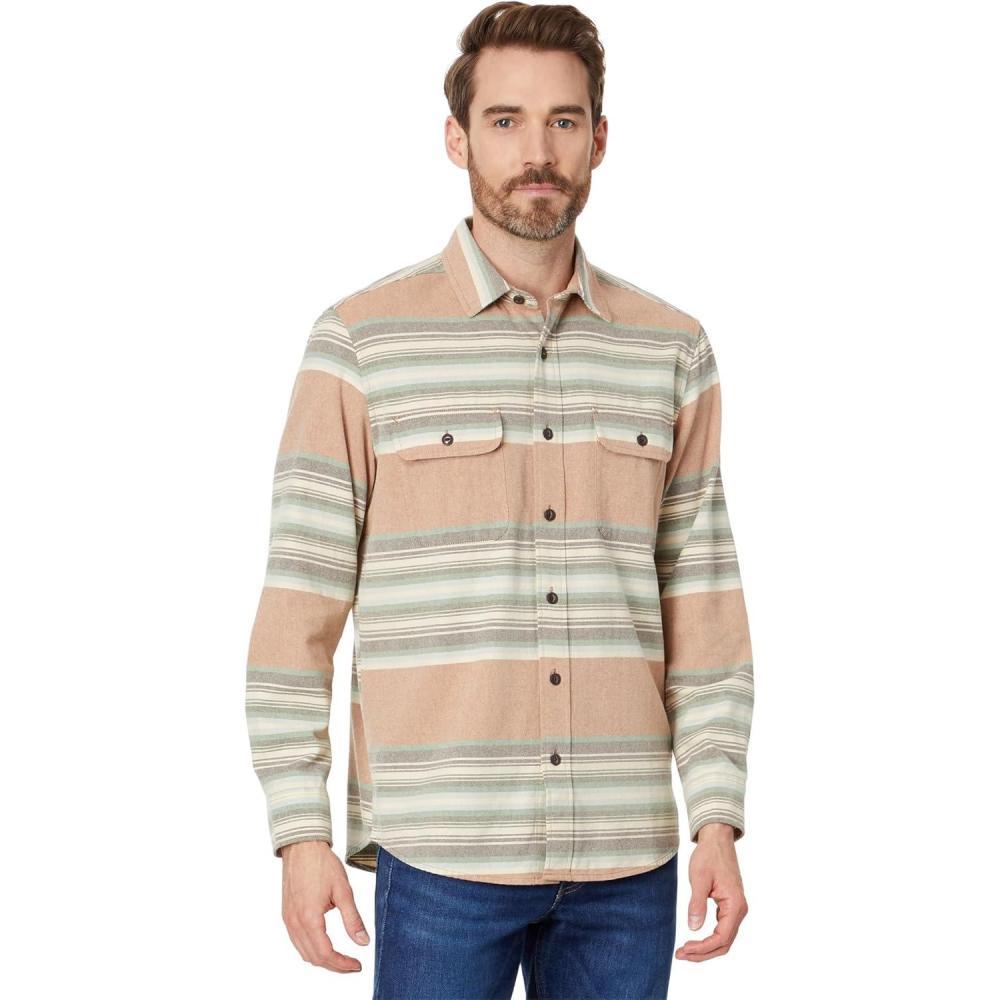image:imagePendleton Mens Long Sleeve Beach Shack ShirtMocha Stripe