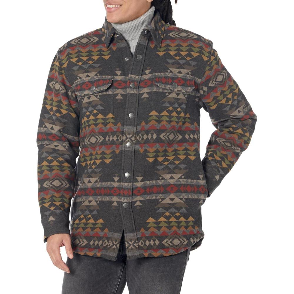 image:imagePendleton mens Bay City Shirt JacketHighland Peak Grey