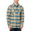 Blue/Bronze Plaid