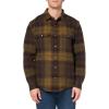 Green Mix/Brown Herngbn Plaid