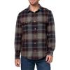 Maroon/Navy Herringbone Plaid