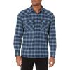 Charcoal/Denim Blue Plaid