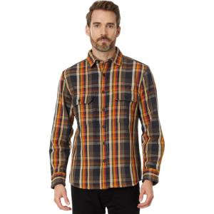 Pendleton Mens Classic(Black/Gold Multi Plaid)