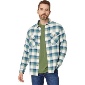 Pendleton Mens Classic(Cream/Green/Blue Plaid)