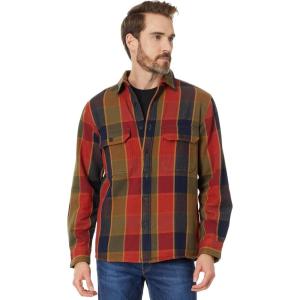 Pendleton Mens Classic(Red/Olive/Navy Check)