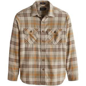 Pendleton Mens Classic(Tan/Brown/Grey Plaid)
