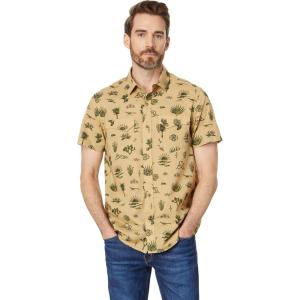 Pendleton Men’s Short Sleeve Laramie Shirt(Yuca Valley Tan)