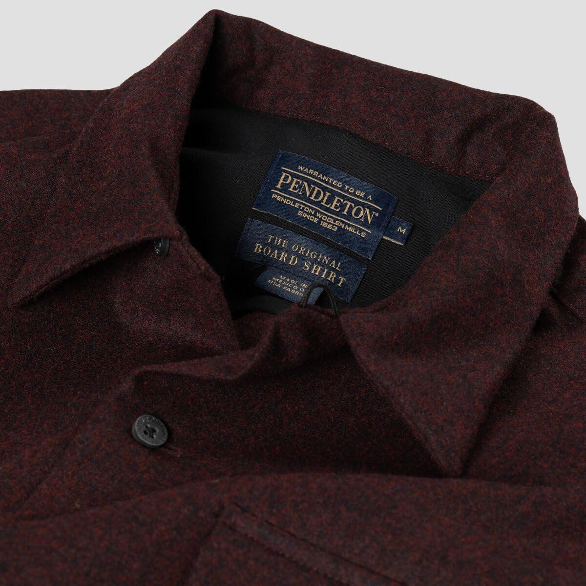 image:imagePendleton Mens ClassicBurgundy Mix