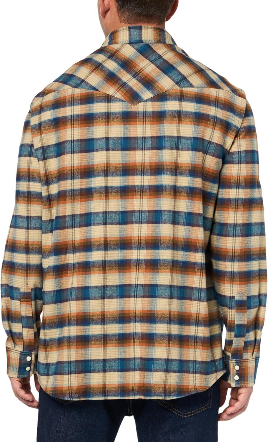 image:imagePendleton Mens ClassicKhakiBrownBlue Plaid