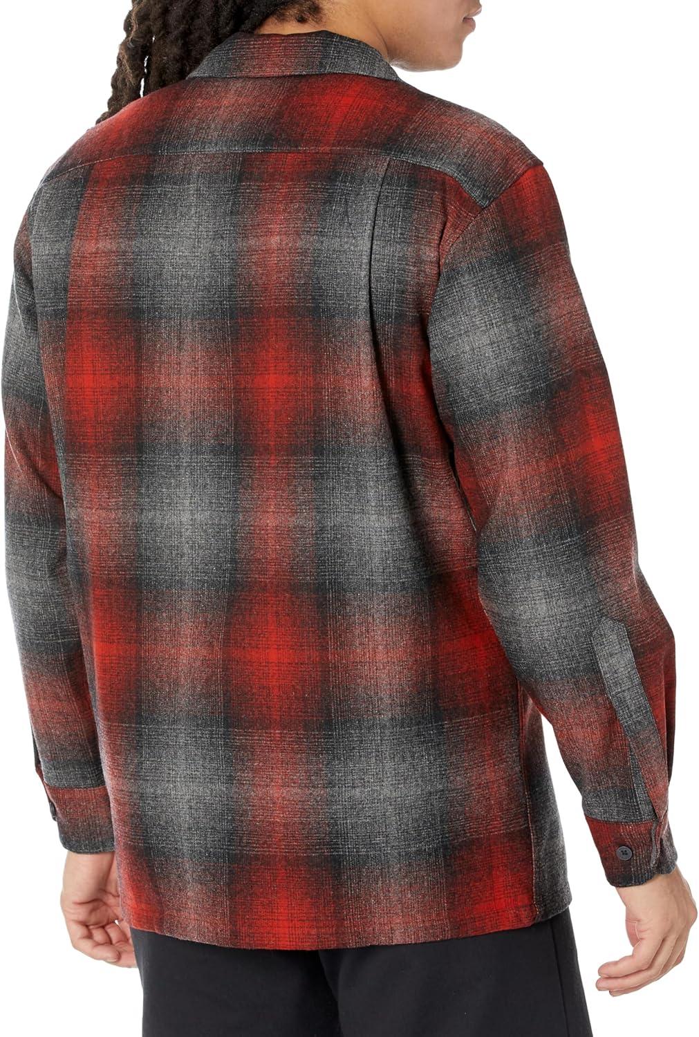 image:imagePendleton Mens Long Sleeve Board ShirtBlackRed Ombre