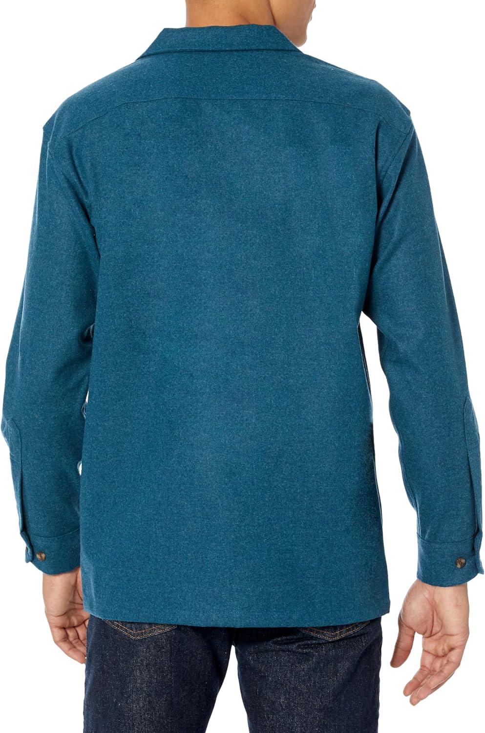 image:imagePendleton Mens Long Sleeve Board ShirtBlue Mix Solid