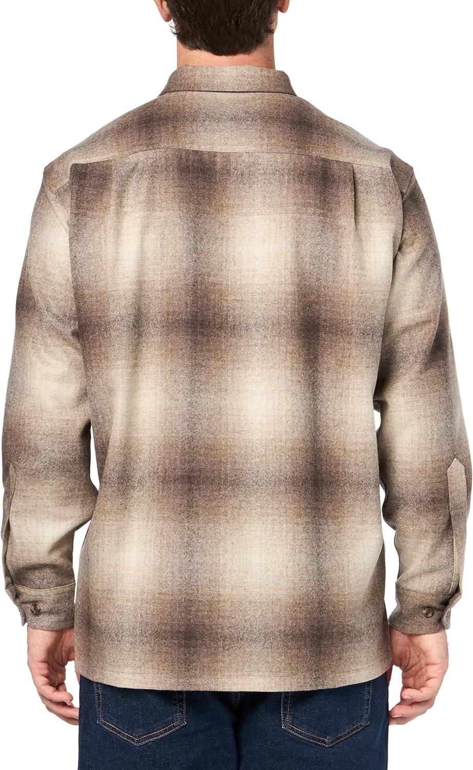 image:imagePendleton Mens Long Sleeve Board ShirtBrown Ombre