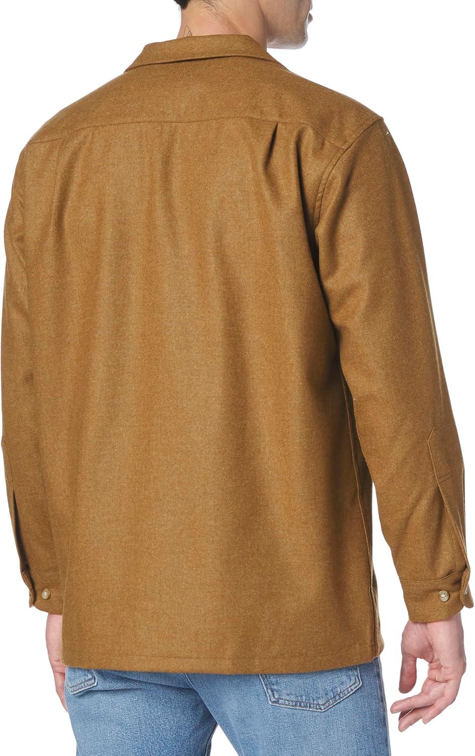 image:imagePendleton Mens Long Sleeve Board ShirtCamel Mix Solid