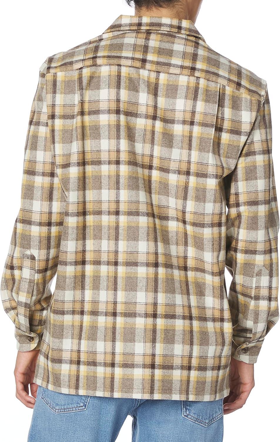 image:imagePendleton Mens Long Sleeve Board ShirtTaupe Mix Plaid