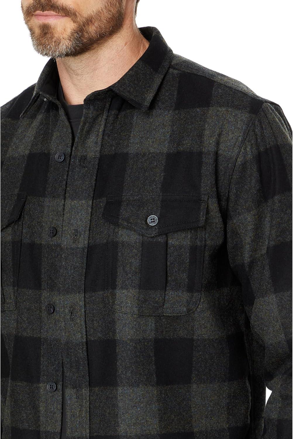 image:imagePendleton Mens Long Sleeve Scout ShirtBlueGreen Buffalo Check