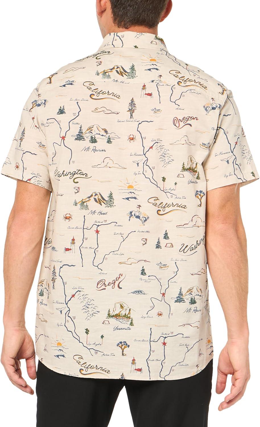 image:imagePendleton Mens Short Sleeve Shoreline ShirtRoute 101 Tan