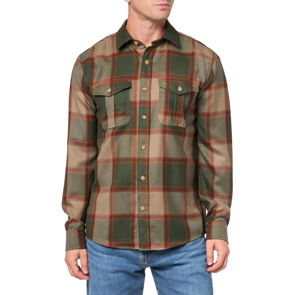 image:imagePendleton Mens ClassicGreenTan Block Plaid