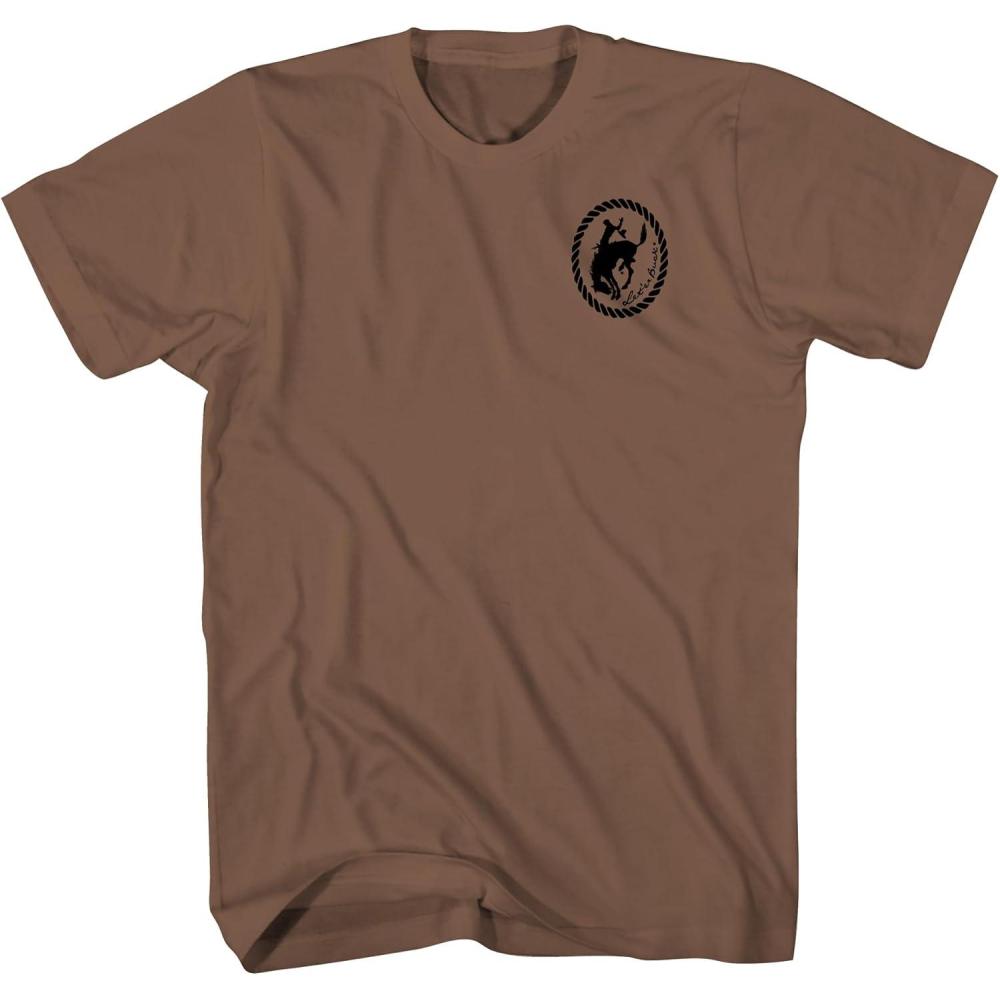 image:imagePendleton Mens Graphic TShirt 100 Cotton Short Sleeve Tee Soft WaterBased Print Casual Shirt Crew NeckBrownBlack Pendleton Whisky