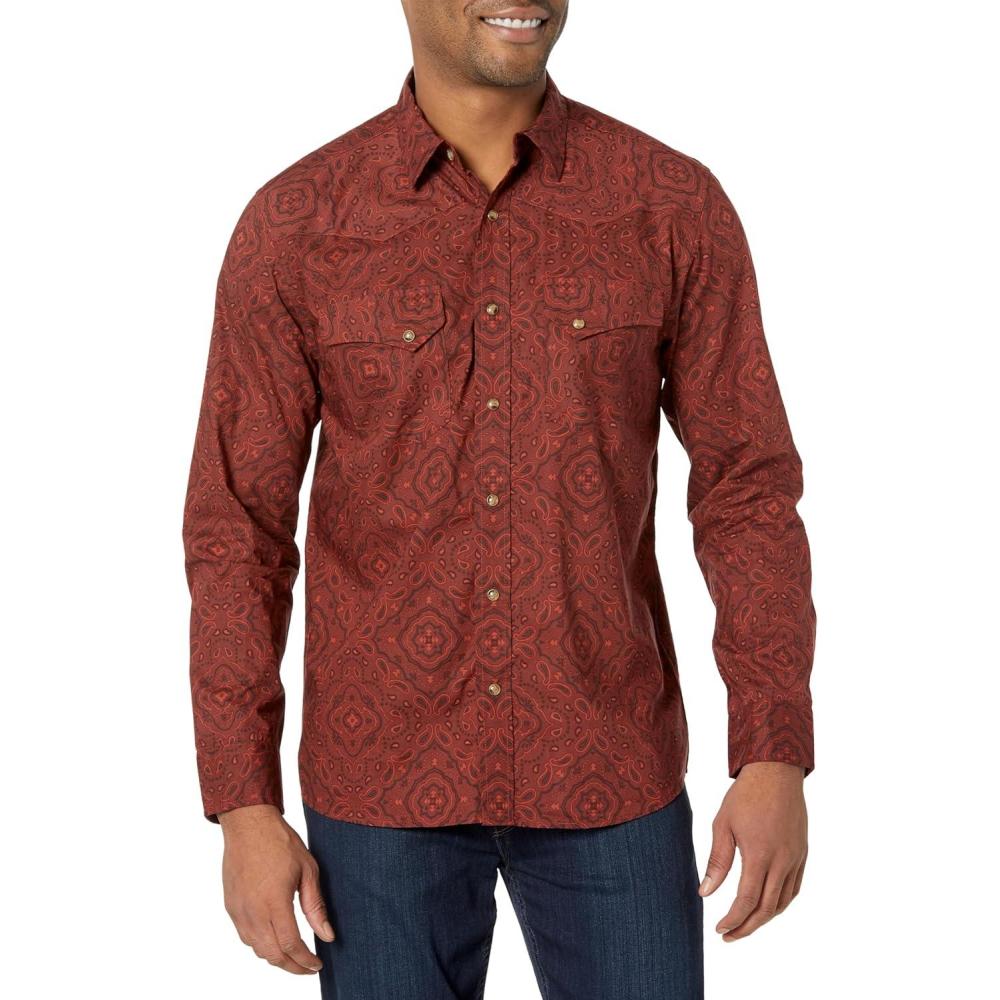 image:imagePendleton Mens Long Sleeve Laramie ShirtChili Red